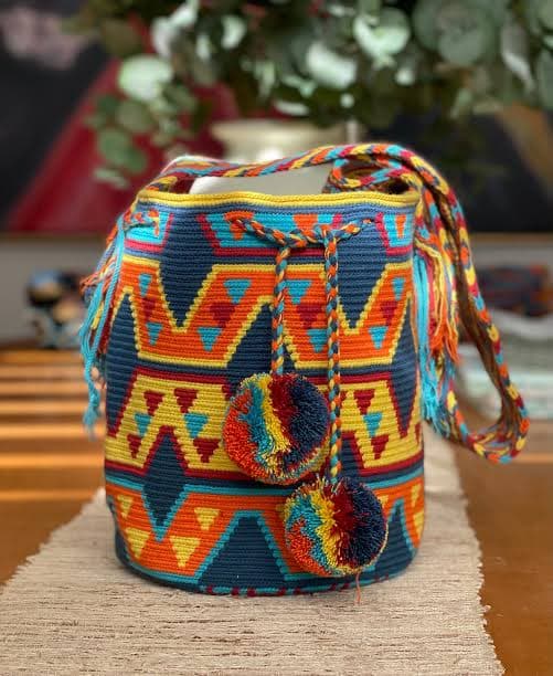 Uribia handwoven mochila bag